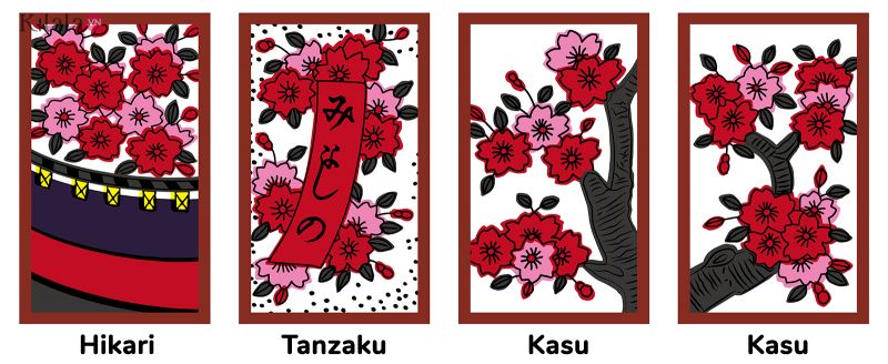 Hanafuda tháng 3 Hanafuda tháng 3
